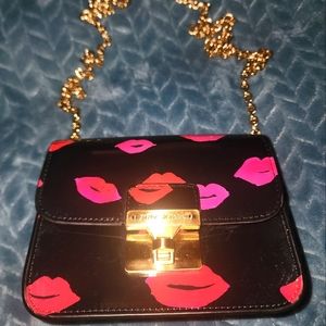 Betsy Johnson Lip Crossbody